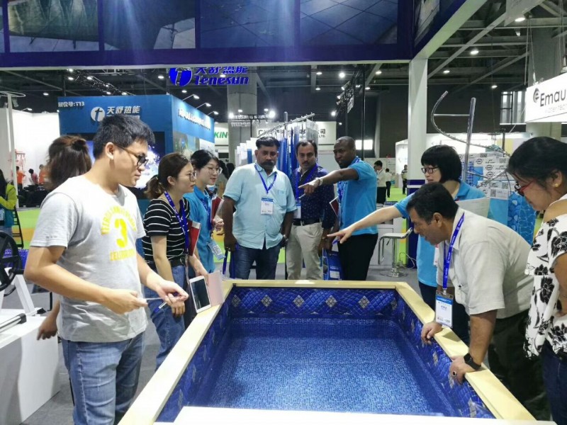 名企聚首廣州，2018亞洲泳池SPA博覽會昨日開幕